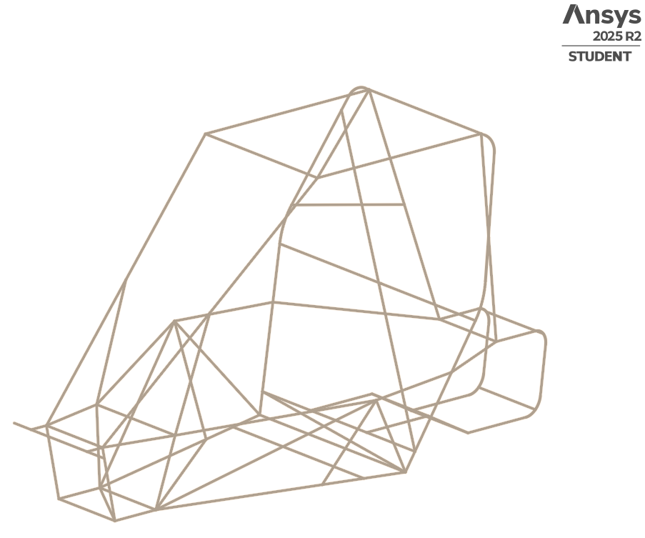 Baja SAE roll cage geometry preparation in SpaceClaim